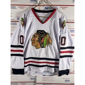 National Lampoon's Christmas Vacation Clark Griswold Chicago Blackhawk Jersey L